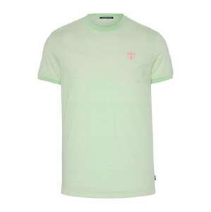 CHIEMSEE Funkční tričko  bílá / světle zelená