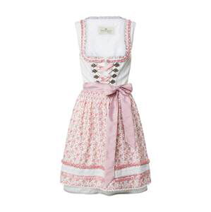 STOCKERPOINT Dirndl 'Dila'  pink / bílá