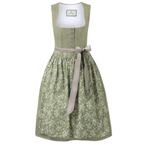 STOCKERPOINT Dirndl 'Adele'  olivová / bílá