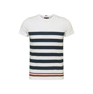 TOMMY HILFIGER T-Shirt  modrá / červená / bílá