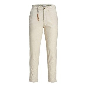 JACK & JONES Chino kalhoty  béžový melír