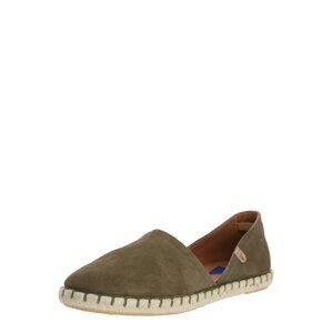 VERBENAS Espadrilky 'Carmen'  khaki / světle béžová