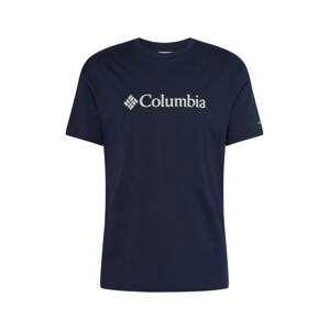 COLUMBIA Tričko  námořnická modř / bílá