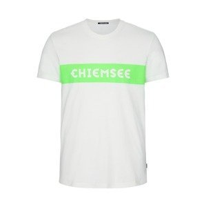 CHIEMSEE Funkční tričko  zelená / bílá