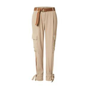 VERO MODA Hose 'VMSTORMI N/W CARGO PANT'  hnědá / béžová