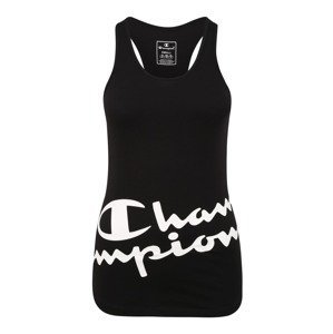 Champion Authentic Athletic Apparel Sportovní top  bílá / černá