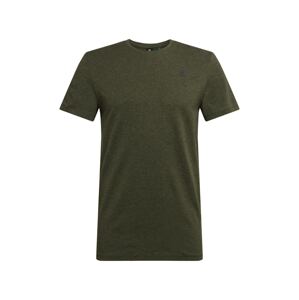 G-Star RAW Tričko  khaki / černá