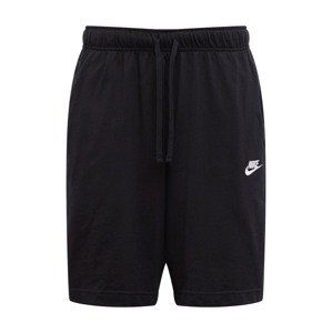 Nike Sportswear Kalhoty  černá / bílá