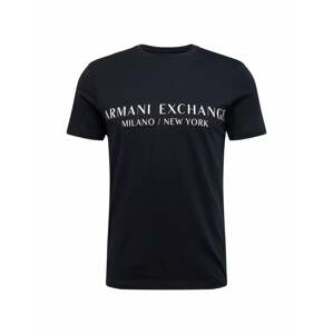 ARMANI EXCHANGE Tričko  námořnická modř