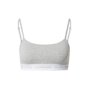 Calvin Klein Underwear Podprsenka  šedá / bílá