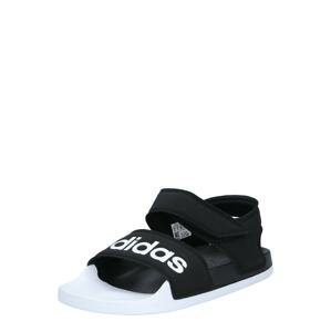 ADIDAS PERFORMANCE Sandály  černá / bílá