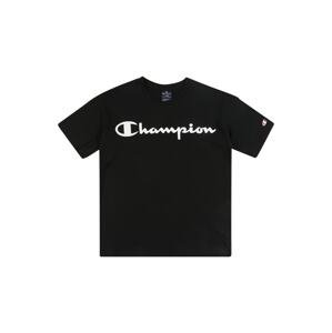 Champion Authentic Athletic Apparel Tričko  černá / bílá