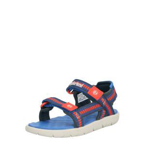 TIMBERLAND Otevřená obuv 'Perkins Row Webbing Sandal'  červená / modrá