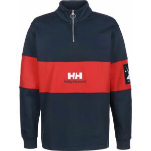 HELLY HANSEN Mikina  námořnická modř / bílá / červená