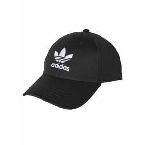 ADIDAS ORIGINALS Kšiltovka  černá / bílá