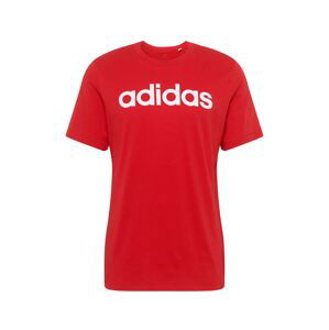 ADIDAS PERFORMANCE Funkční tričko  bílá / červená