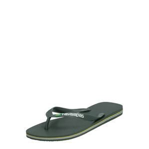 HAVAIANAS Žabky 'BRASIL'  olivová