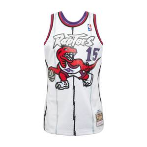 Mitchell & Ness Tričko 'TORONTO RAPTORS - NBA SWINGMAN'  červená / bílá