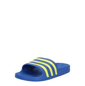 ADIDAS SPORTSWEAR Plážová/koupací obuv  modrá / žlutá