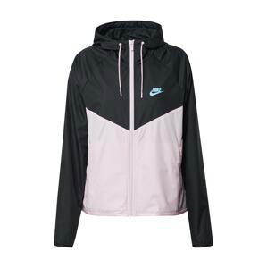 Nike Sportswear Přechodná bunda  černá / bílá