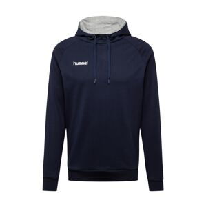 Hummel Sportovní mikina  námořnická modř / bílá