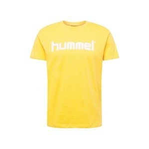 Hummel Funkční tričko  bílá / žlutá