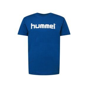 Hummel Funkční tričko  královská modrá / bílá
