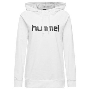 Hummel Sportovní mikina  černá / bílá