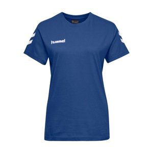 Hummel Funkční tričko  bílá / nebeská modř