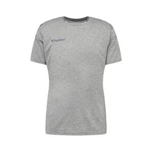 Hummel Funkční tričko  šedý melír / černá