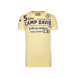 CAMP DAVID Tričko  žlutá