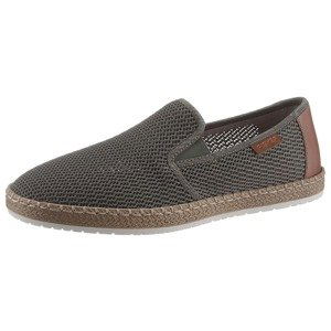 Rieker Espadrilky  okrová / olivová