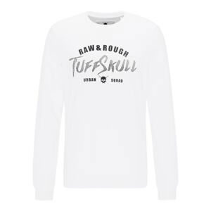 TUFFSKULL Sweatshirt  černá / šedá / bílá