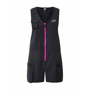 Nike Sportswear Overal 'W NSW ICN CLSH ROMPER'  černá