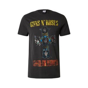 AMPLIFIED Tričko 'GUNS N ROSES APPETITE FOR DESTRUCTION '  tmavě šedá