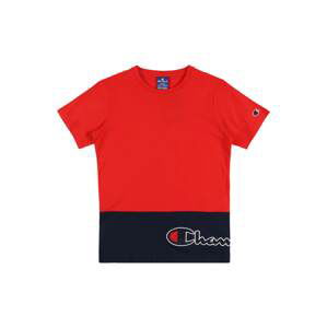 Champion Authentic Athletic Apparel Tričko 'Crewneck'  červená