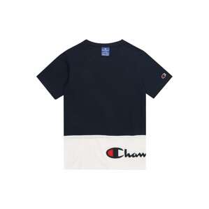 Champion Authentic Athletic Apparel Tričko  bílá / námořnická modř