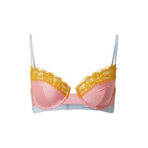 Dora Larsen Podprsenka 'FRANKIE NON-PAD UNDERWIRED BRA'  zlatá / tyrkysová / pink