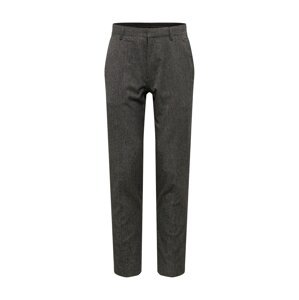 BURTON MENSWEAR LONDON Kalhoty 'Charcoal'  šedá / černá