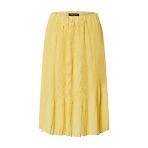 BRUUNS BAZAAR Sukně 'Pearl Cecilie Skirt'  žlutá