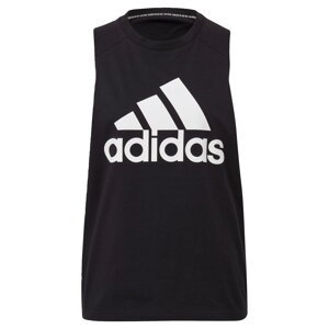 ADIDAS SPORTSWEAR Sportovní top  černá / bílá