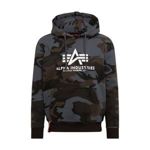 ALPHA INDUSTRIES Mikina  černá