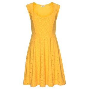 BEACH TIME Letní šaty  žlutá