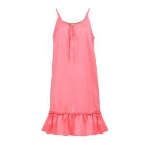 MYMO Letní šaty  svítivě růžová