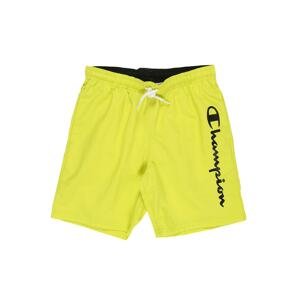 Champion Authentic Athletic Apparel Plavecké šortky 'BEACHSHORT'  žlutá