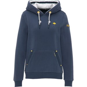 Schmuddelwedda Sweatshirt  chladná modrá / světle šedá / svítivě žlutá