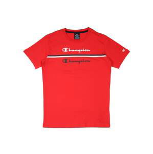 Champion Authentic Athletic Apparel Tričko  červená / bílá / černá