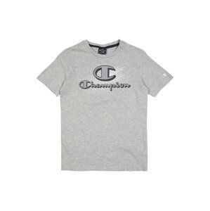 Champion Authentic Athletic Apparel Tričko 'Crewneck T-Shirt'  šedý melír