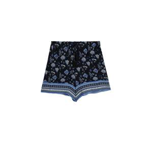 MANGO Shorts 'Chock'  modrá / noční modrá / bílá