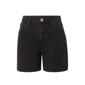 Cotton On Džíny 'HIGH RISE MILEY DENIM SHORT'  černá džínovina